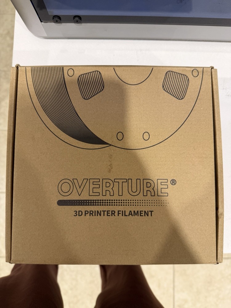 Overture 3d Printer Filament Easy Nylon Black