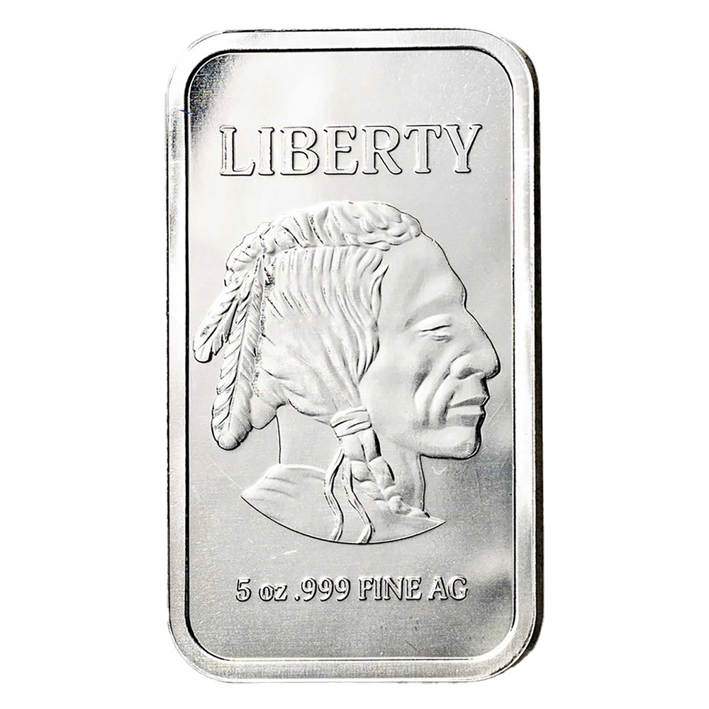 5 oz Silver Bar - Random Design