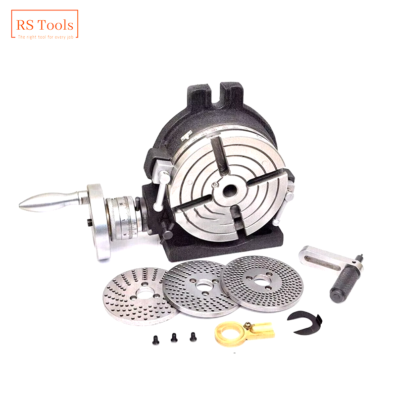 6" Precision Rotary Table Horizontal Vertical & Index plate set dividing plate