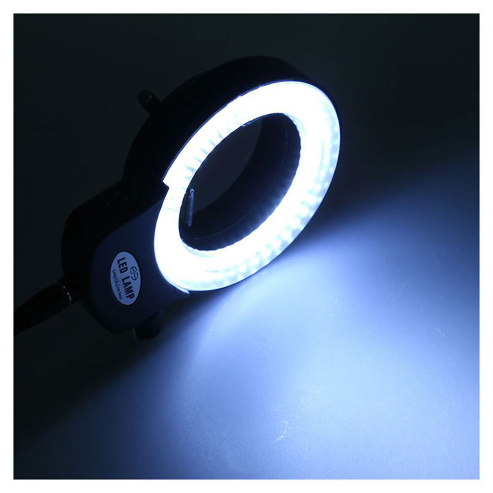 144 LED Bulb Microscope Ring Light Illuminator Adjustable Bright Lamp Wholesale