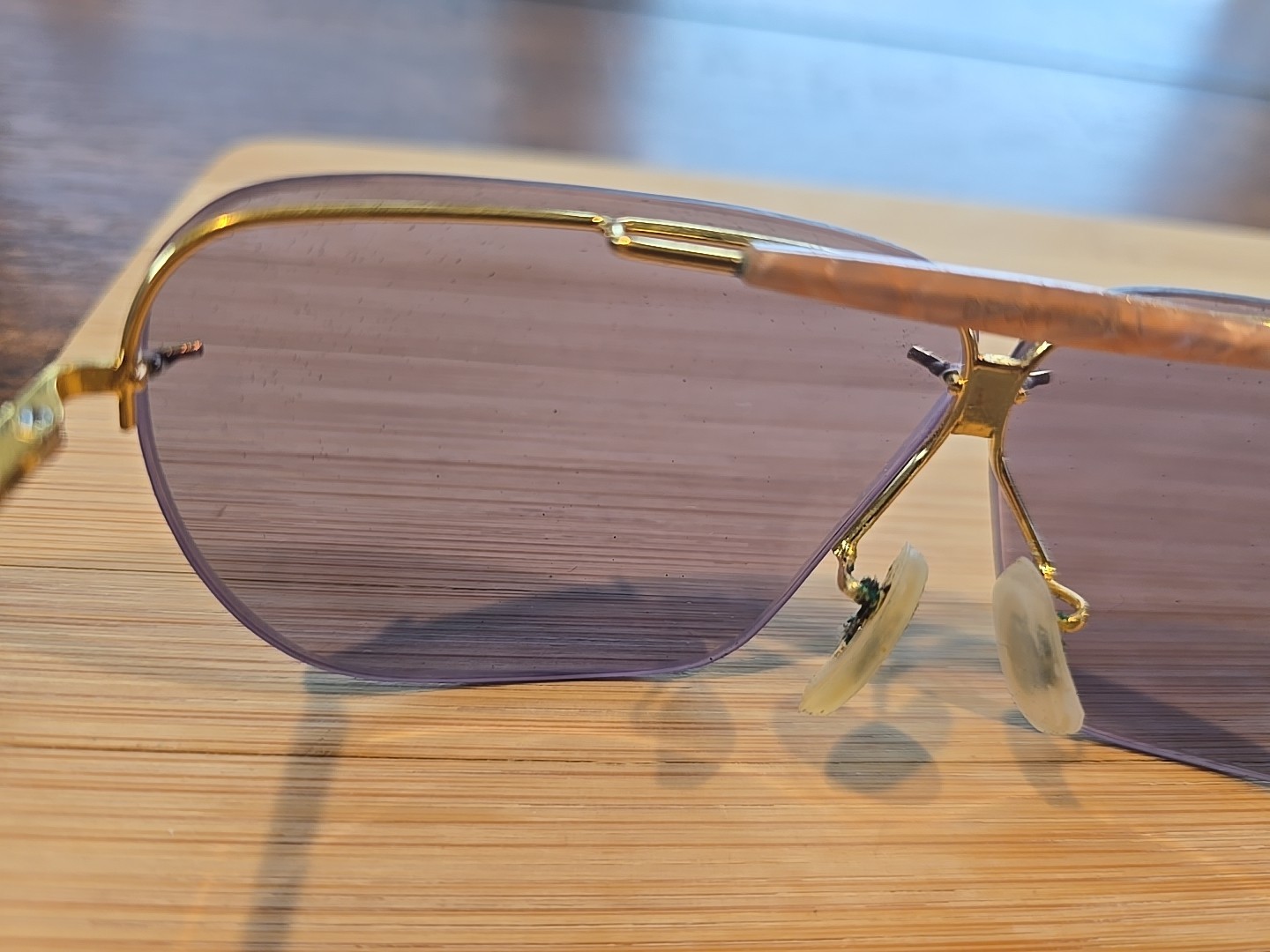 Vintage Decot Hy-Wyd Shooting Glasses 3 Lens Set & Case