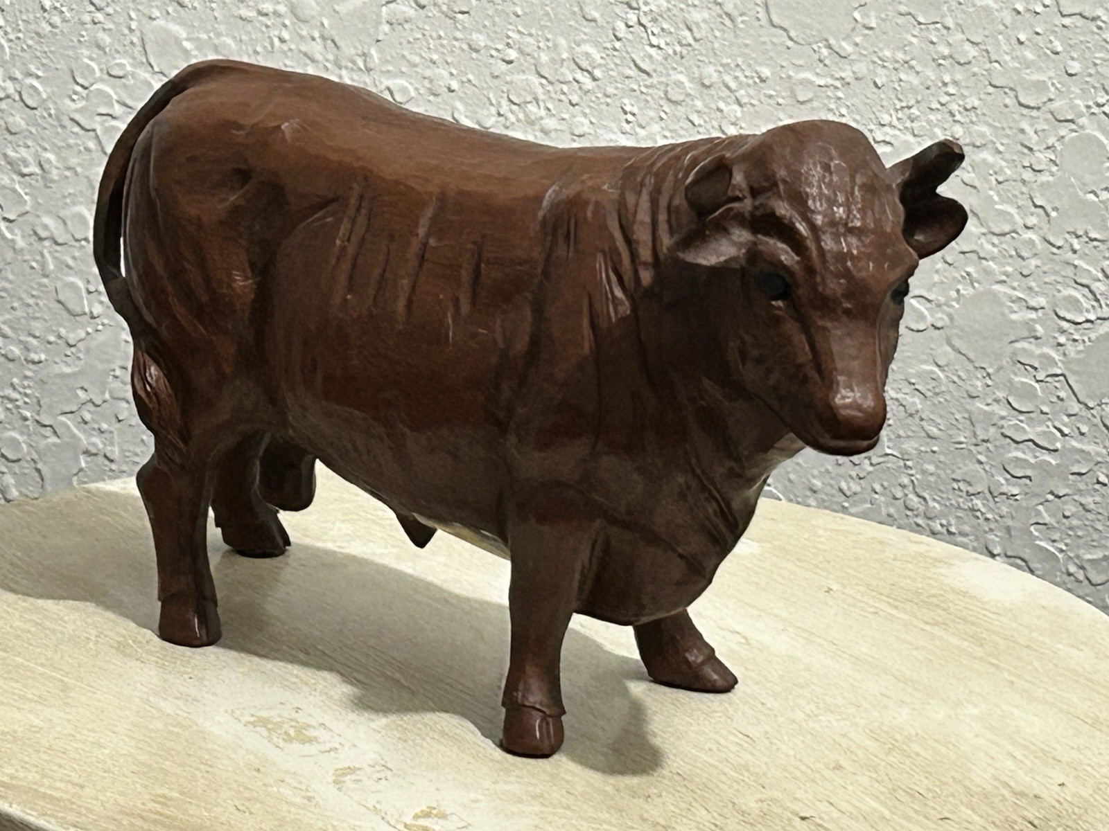 Vintage REDBULL Mfg. 7" Bull Animal Figurine