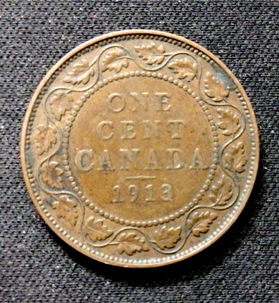 1913 Canada 1 Cent! ENN Coins