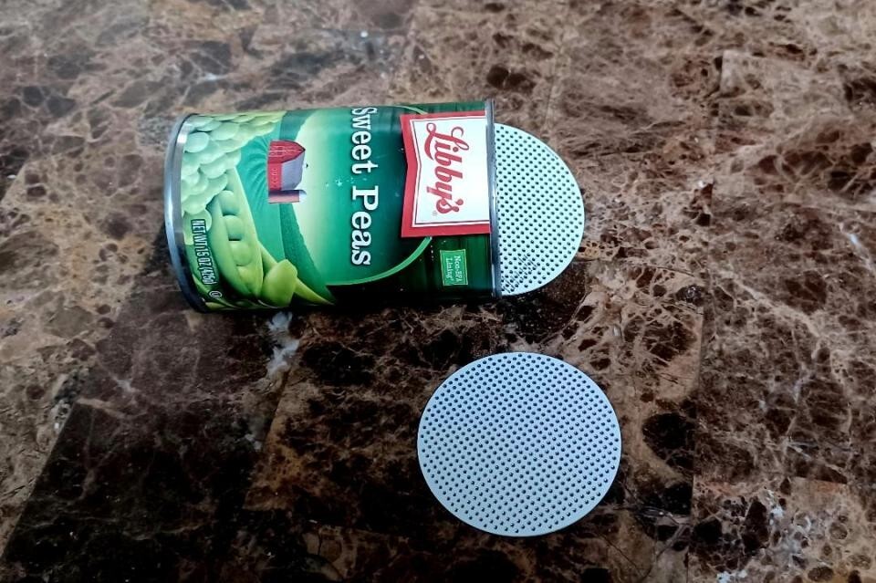 4 Vegetable Can Round Prototyping PCB w/593 Holes