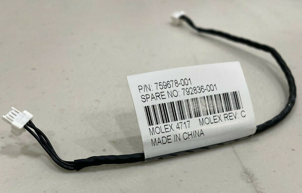 100 HPE Smart Array Cables 215mm 3-pin / 759678-001 792836-001 Cache Module P440
