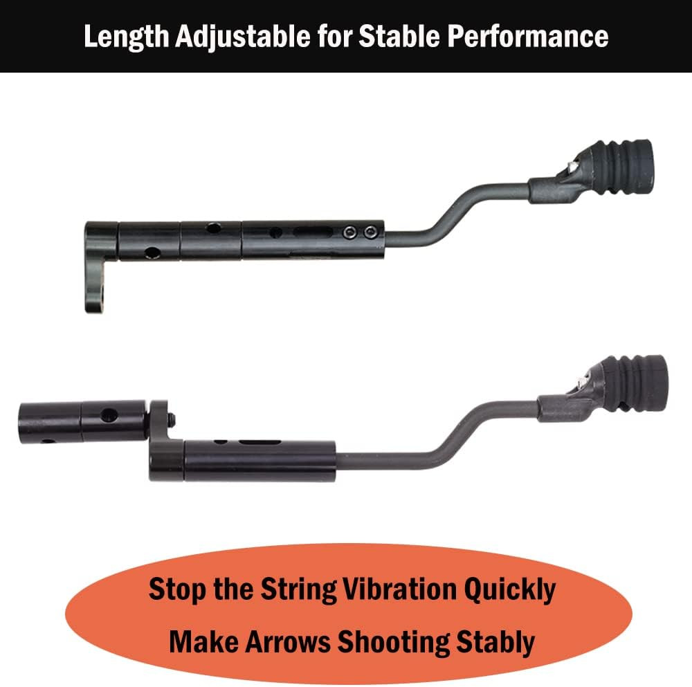 String Stop Bracket Decelerator Rod String Vibration Balance Bowstring Stop Supp