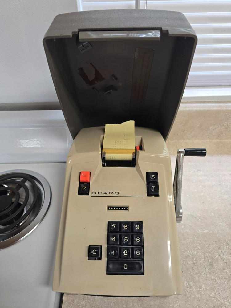 SEARS ADDING MACHINE