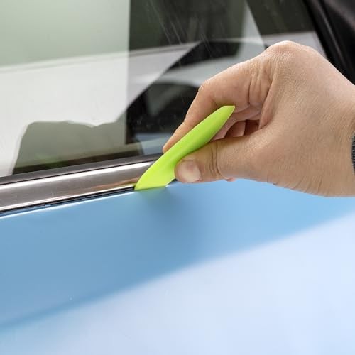 Small Squeegee 2PCS PPF Squeegee Kit Anti-Scratch TPU Rubber Scraper for Car