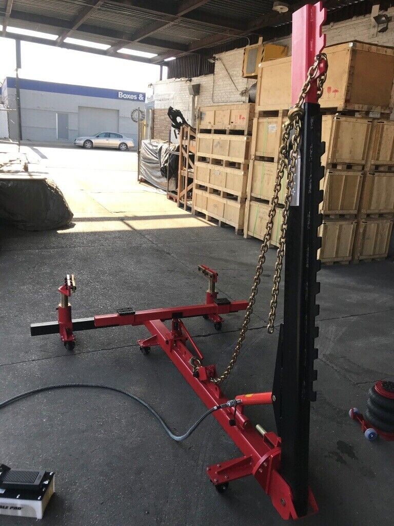 Portable Auto Body Frame Machine Puller 10,000 PSI Foot Pump FREE SHIPPING