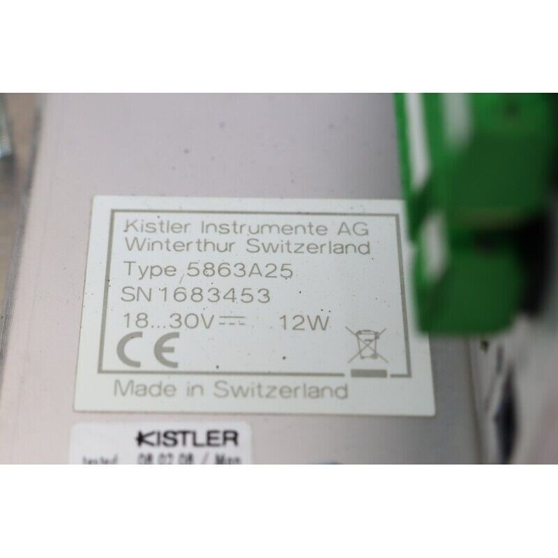 Mint Condition KISTLER 5863A25 5863A25 CoMo Control panel screen