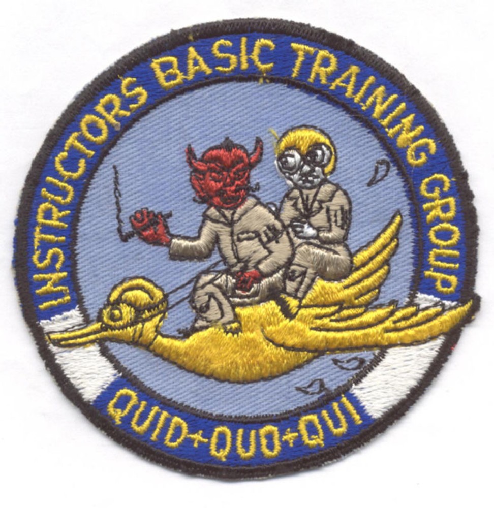 1960s 3510th FLYING TRAINING GP-INSTRUCTORS TRAINING patch