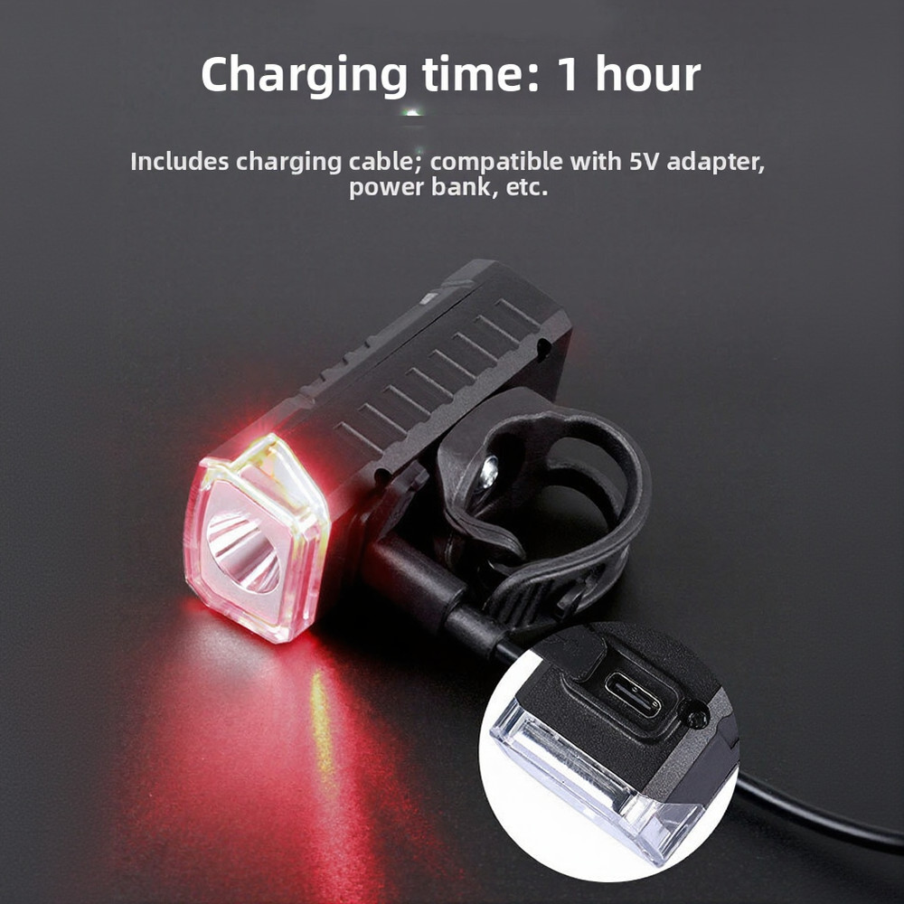 Bicycle Front Light Powerful Lumen Output Weather Resistant Energy-efficient