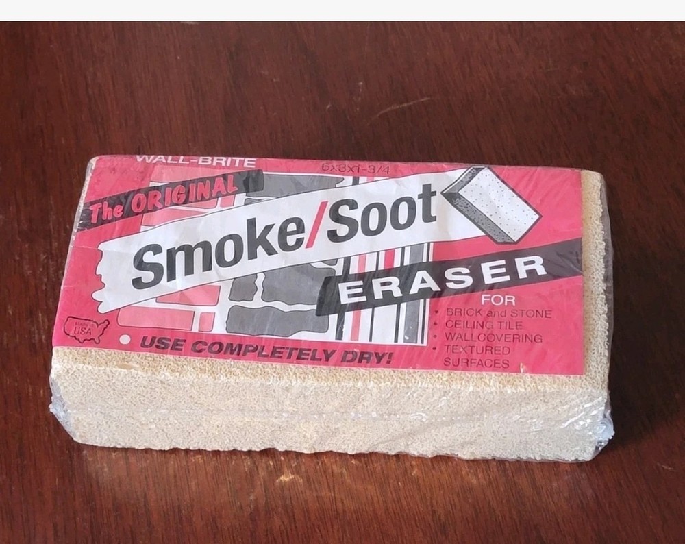 The Original Smoke/Soot Eraser Wall Brite - Free Shipping!
