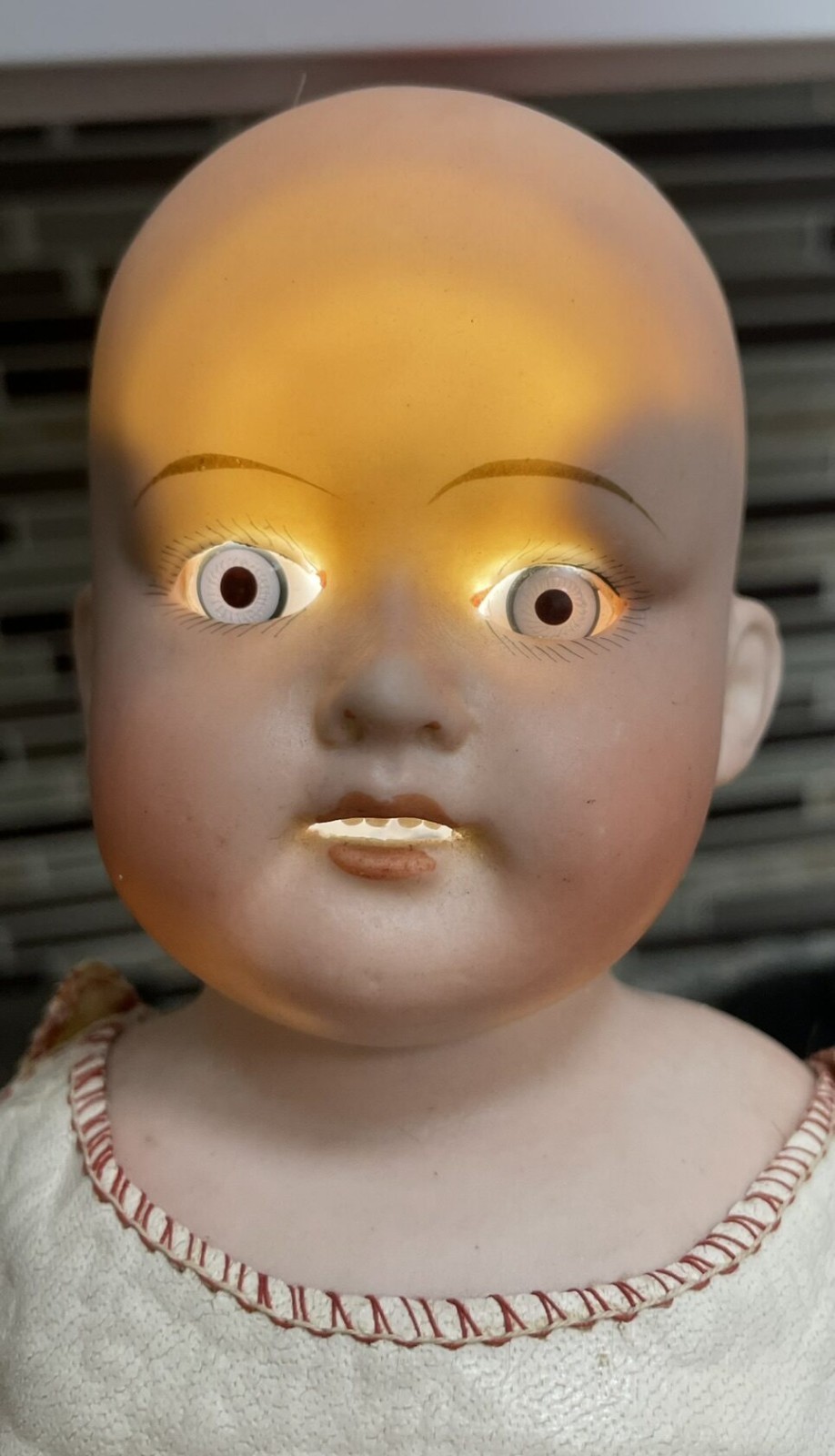 Antique porcelain German Peter Scherf Doll Sonneberg, Germany 15.7 in