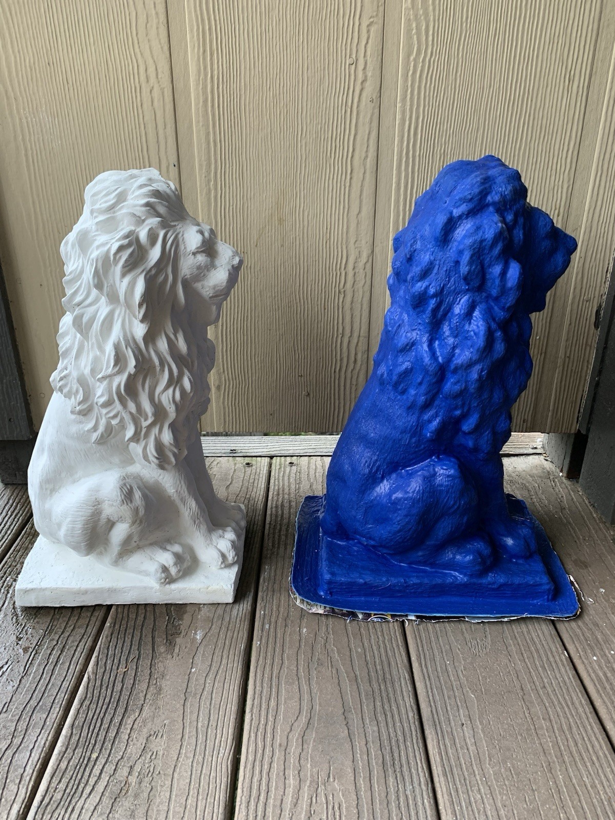 LATEX RUBBER MOLD Only YKM-L5014 Lion H. 16” Casing Sold Separately Made In USA