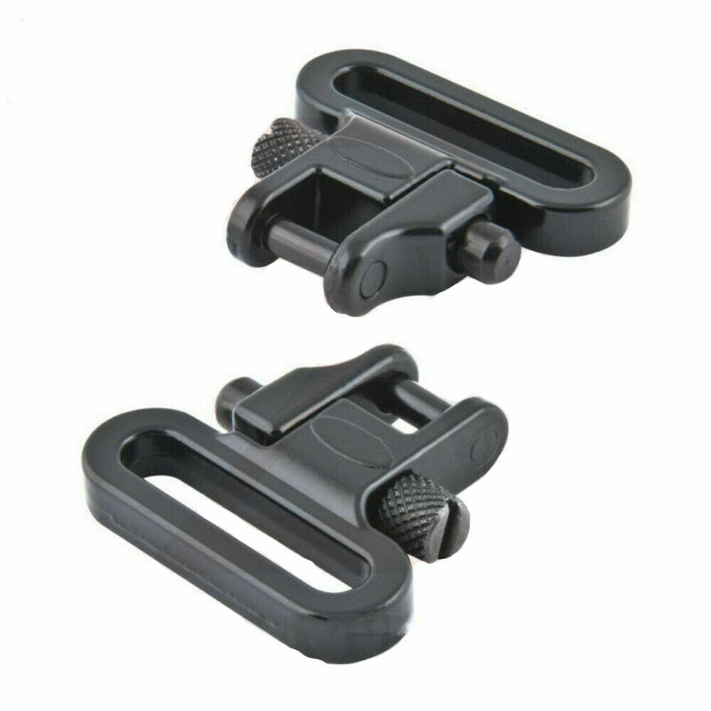 2x -Gun Rifle Swivel Set Heavy Duty Quick Detach 1 1/4" (1.25") Swivels  -400lbs