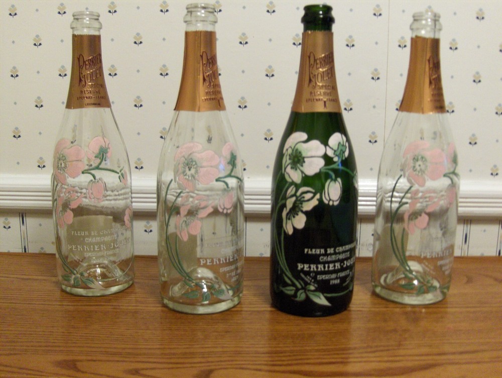 PERRIER JOUET CHAMPAGNE BOTTLES