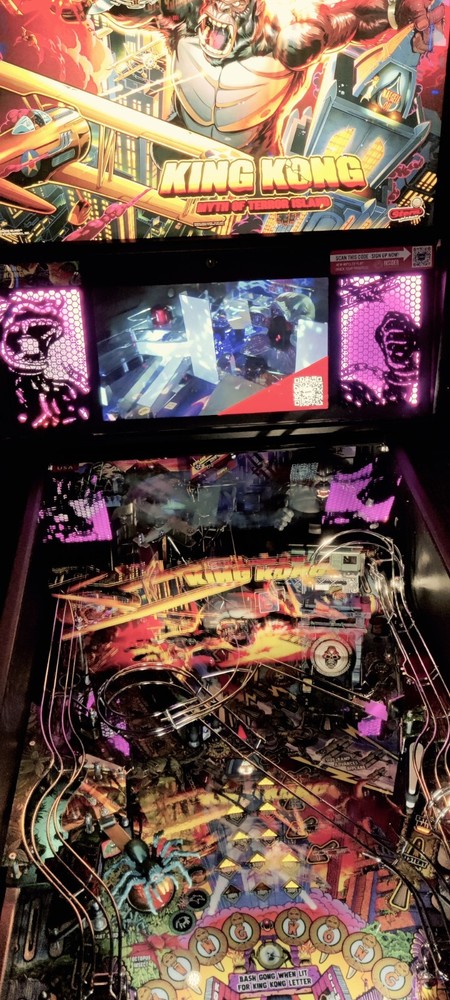 King Kong pinball rectangular speaker inserts