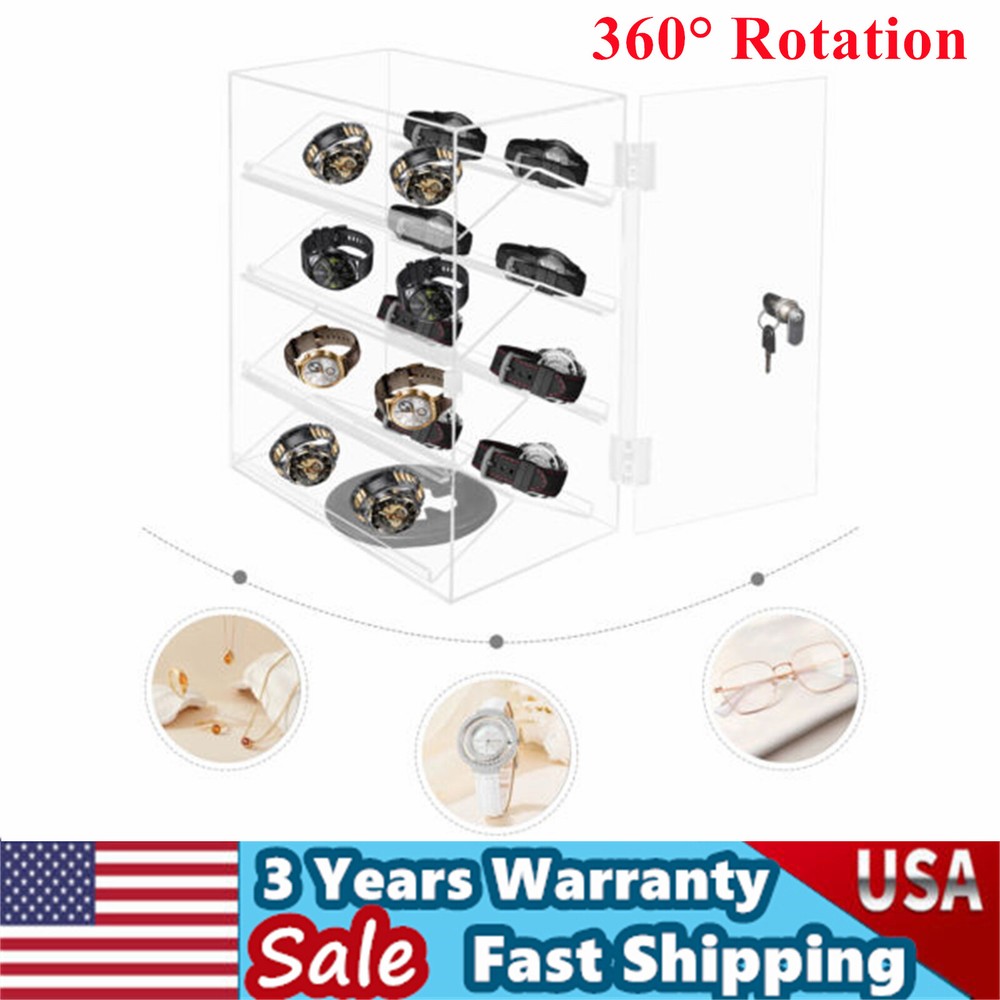 Acrylic Eyewear Showcase, Acrylic Display Case, Clear Acrylic Display Case