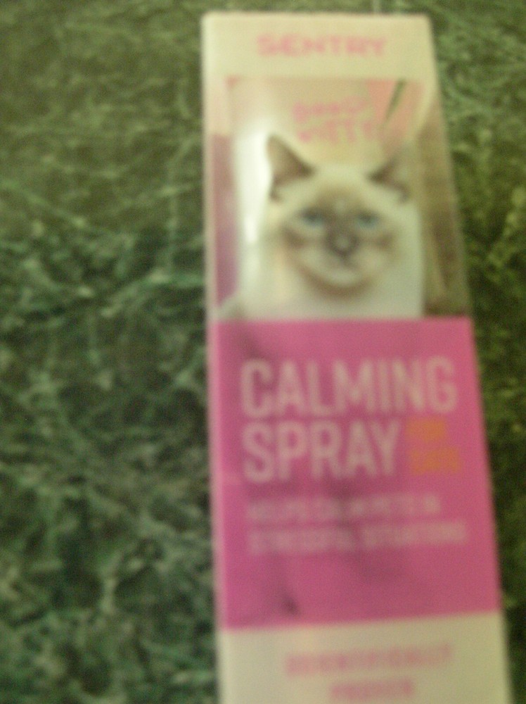 Sentry Cats Behavior and Calming Collar & Spray Combo Free Ship