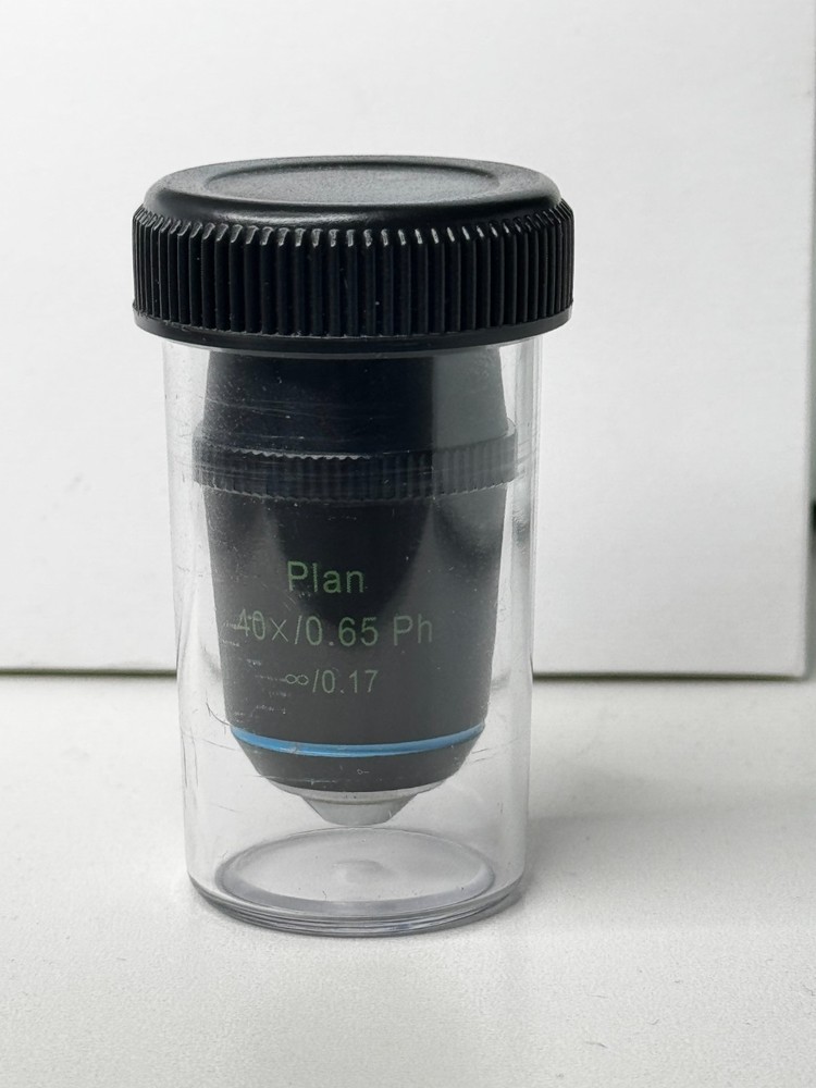 Motic Plan 40X/0.65 PH ∞/0.17 (infinity-corrected)
