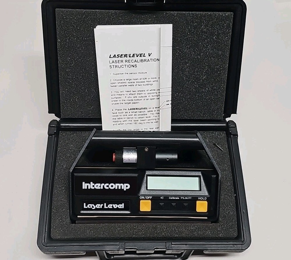 Intercomp Laser Level V Digital Level With Case