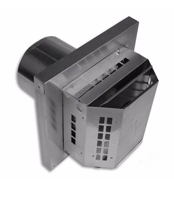 PRO-FORM DVR8-HC 5” inside 8” diameter Horizontal Co-axial Termination Cap