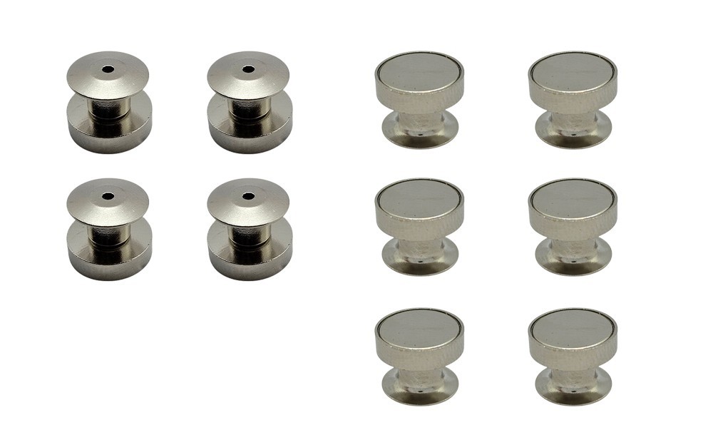 Locking Magnetic pin Backs for Enamel pins Refrigerator Magnets