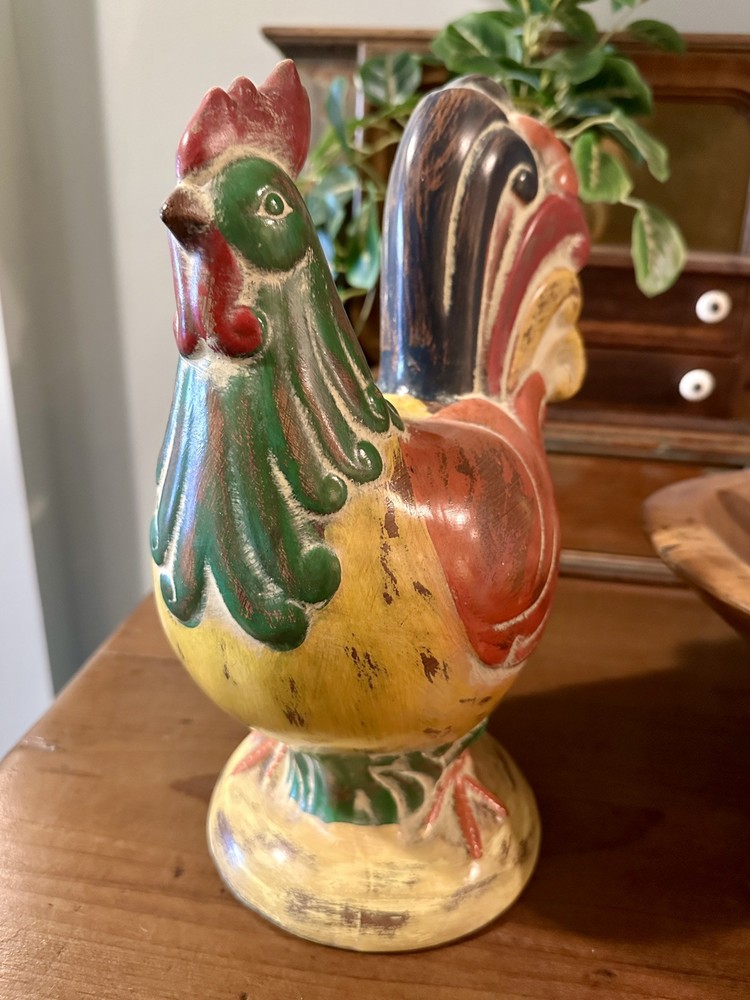12” STONEWARE ROOSTER