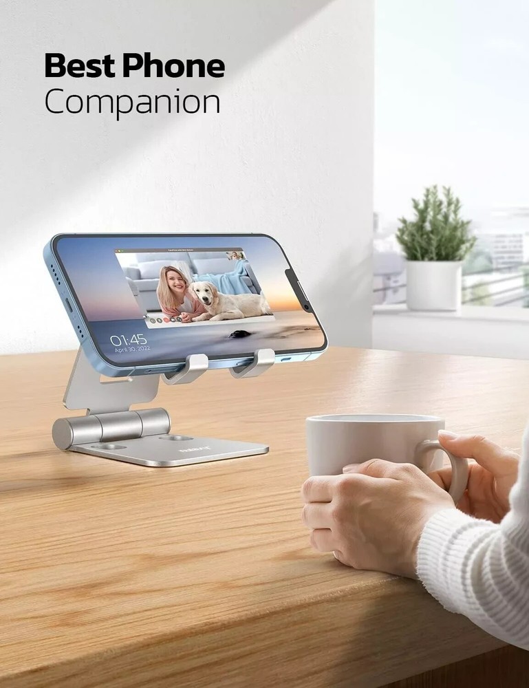 Foldable Tablet Desktop Stand Cell Phone Holder Mount For iPhone Samsung iPad