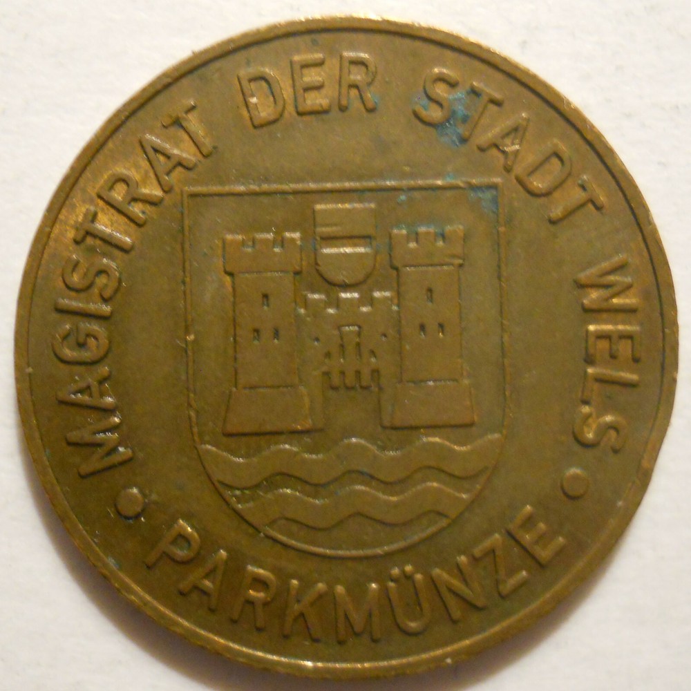 Wels, Austria parking token - AUST3900A