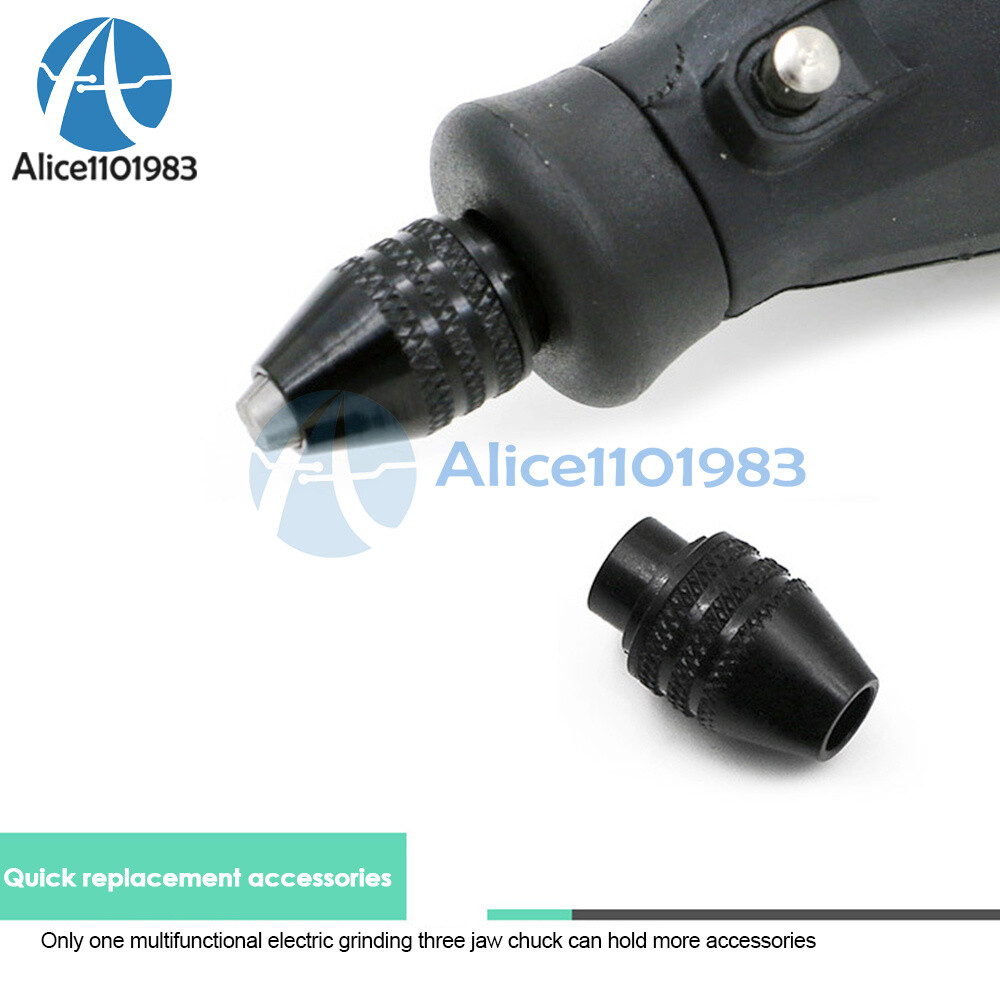 M7 M8 Universal Keyless Chuck Quick Change Dremel Rotary Tools Drill Accessory
