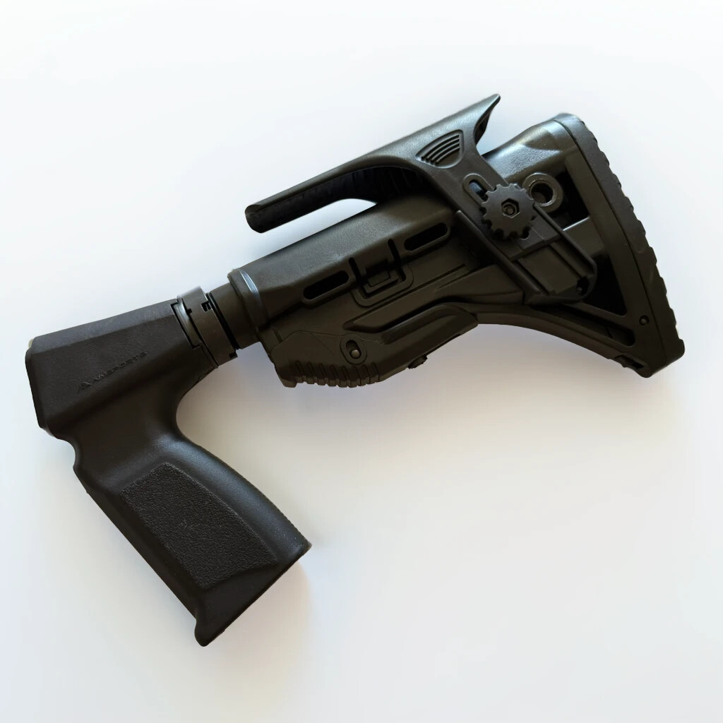 "NEW" Remington 870 / TAC-14 Tactical Grip 12/20 GA Stock w/ Cheek Riser (Black)