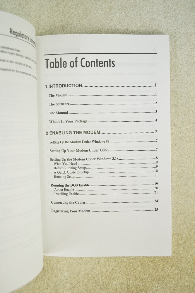 PC Card Modem User Reference Guide Megahertz US Robotics 1996