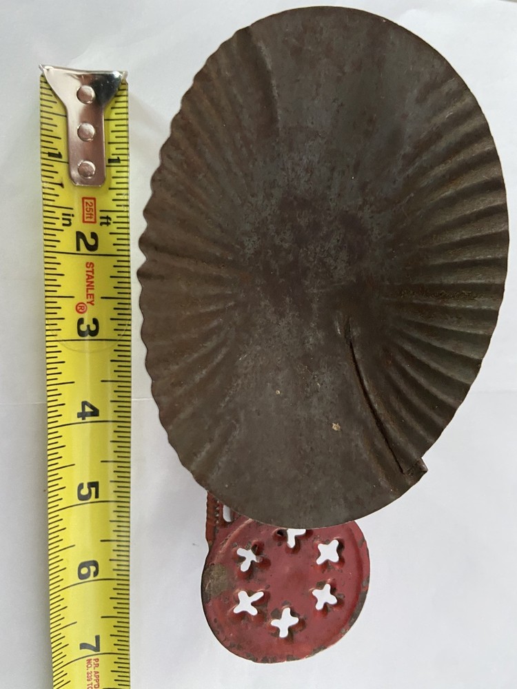 Vtg Miniature Iron Balance Scale no weights