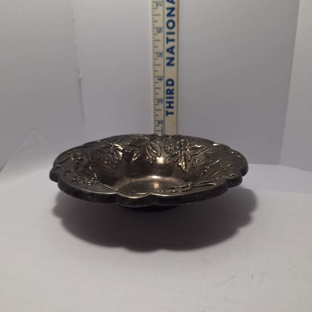 silver plate bowl