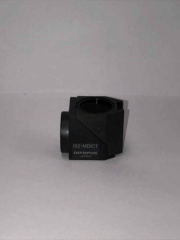Olympus Microscope IX2-MDICT Analyzer Filter Cube tested working