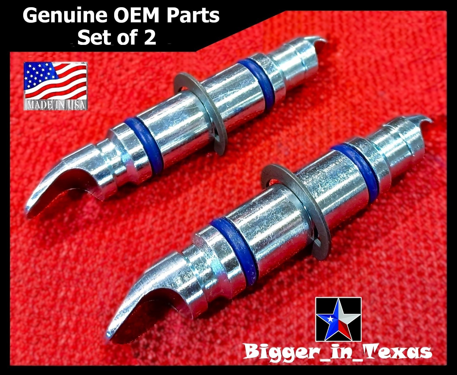 New! 2pcs OEM Hunter Alignment Wheel Clamp Reversible Rim Studs Pins 20-1898-1