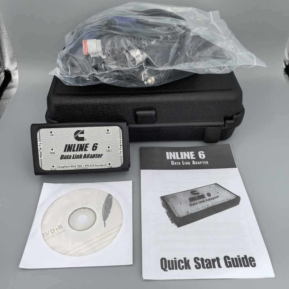 Inline6 Data Link Adapter Heavy Duty Scanner insite v8.7 For Cummins Engine