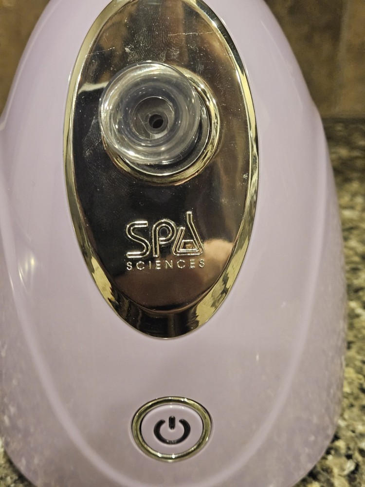 Spa Sciences CIRRA Nano Ionic Vanity Facial Steamer with Aromatherapy Diffuser