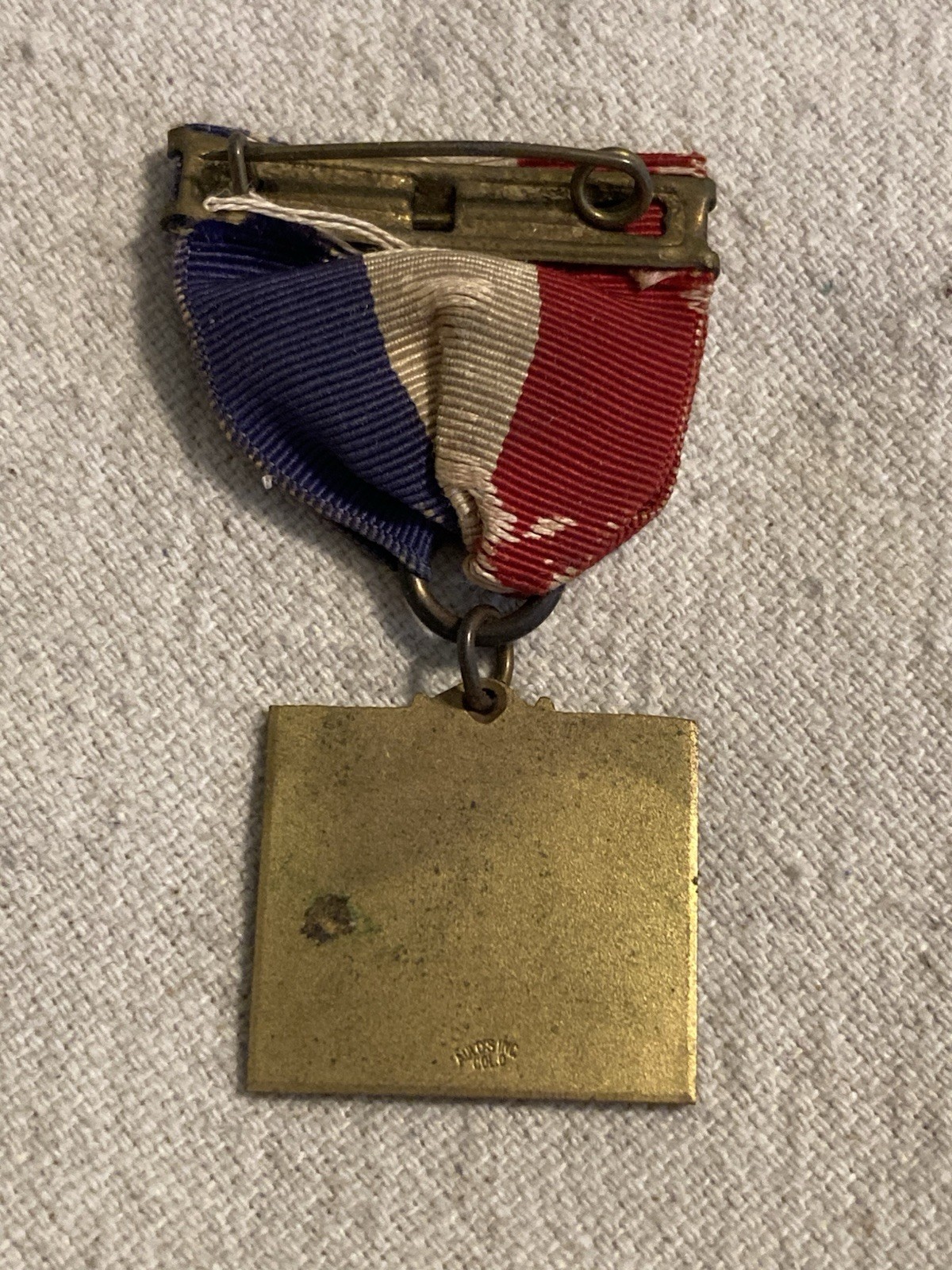WWI US AEF ITALY 332ND INFANTRY 1926 Annual Reunion Medal Columbus Ohio Veteran