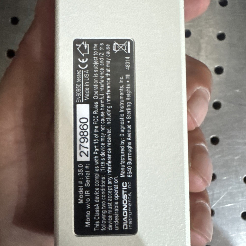 Diagnostic Instruments Spot Insight Gigabit Microscope CCD Camera Model: 35.5