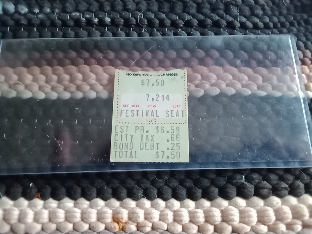 Kiss 💋 Ticket Stub History 🎸 Alive 2 Tour Pittsburgh Pa, 1-13-78, Shock Me,👀