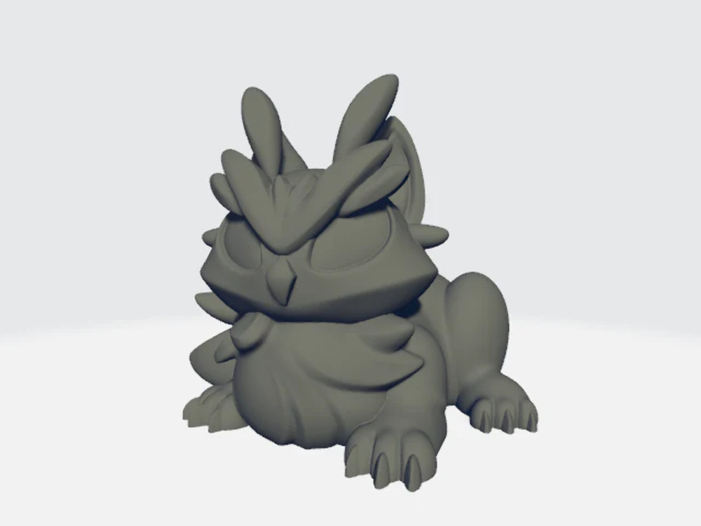 Capsule Chibi - Mutant Animals - Owlcat