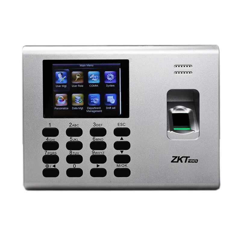 ZKteco K40 Fingerprint Time Clock With Access Control Terminal