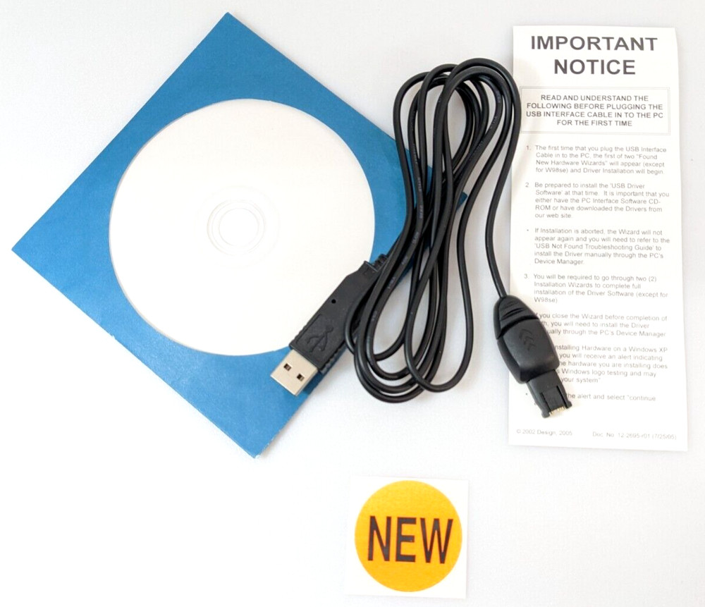 Oceanic Datamax Pro Plus Versa Pro Scuba Dive Computer Data Download Cable USB