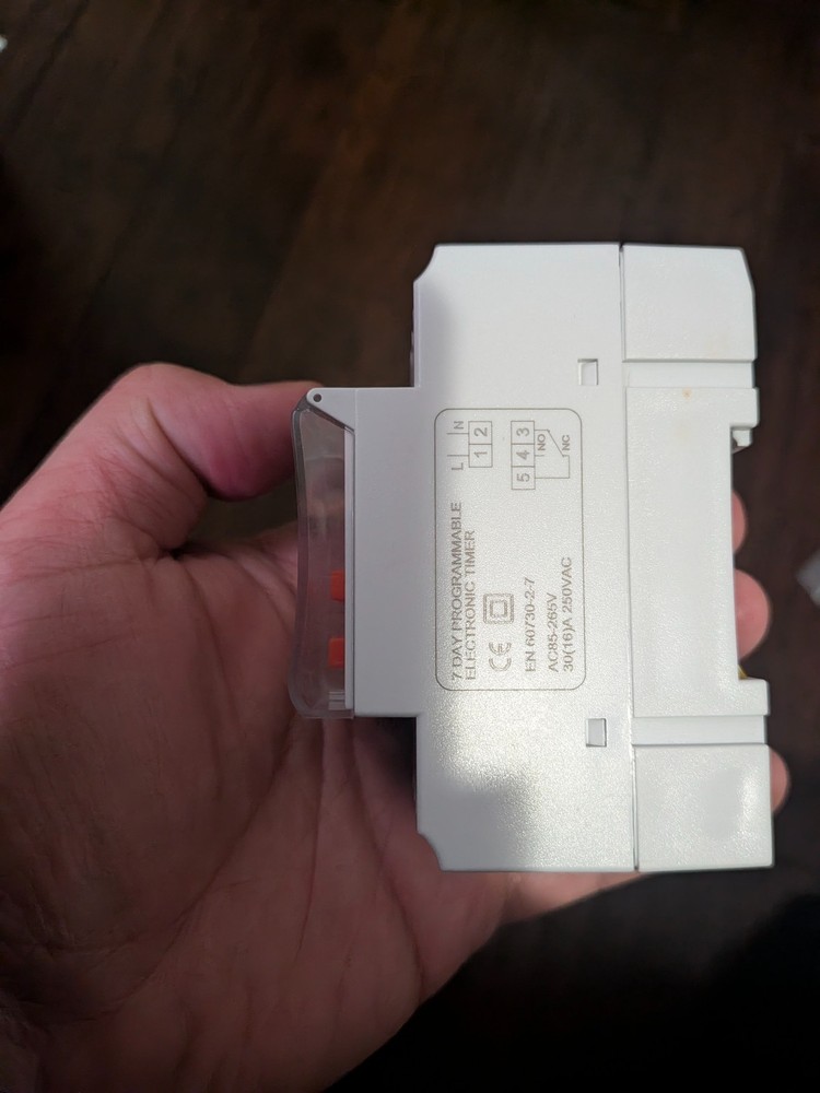 TM919BK Programmable Timer Switch