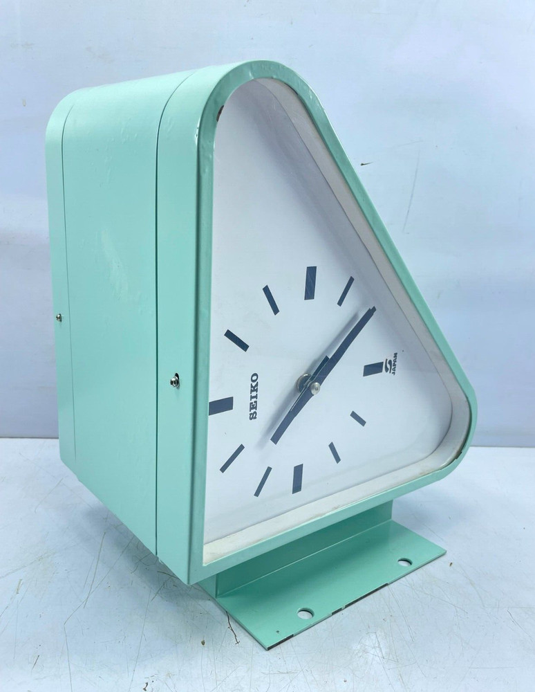 MC-018 Seikosha MC-271 Both Side Dialer Slave Clock Vintage Triangular Secondary