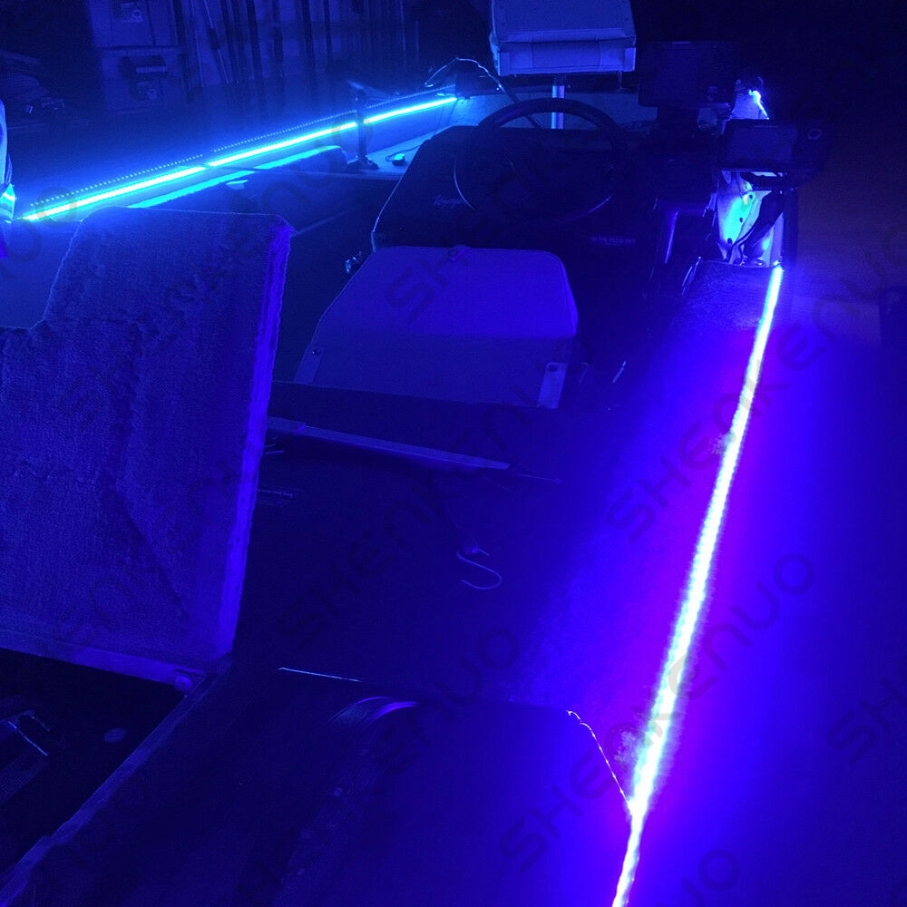 Wireless Blue LED Strip Kit For Boat Marine Deck Interior Lighting 5M 16.4 FT