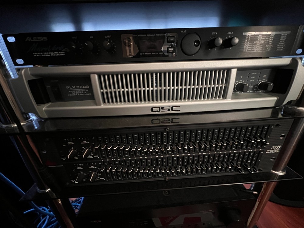 DBX 2231 Equalizer Limiter with Type III Noise Reduction ,Original